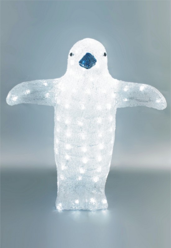 FY-001-A05 pingüino de la Navidad de acrílico lámpara de la bombilla FY-001-A05 PINGÜINO acrílico lámpara de la bombilla de Navidad barata Luces de acrílico