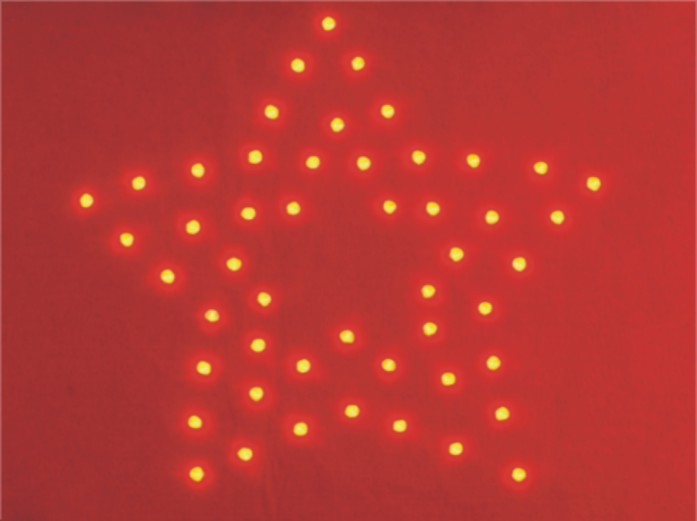 FY-002-A23 Рождествен FY-002-A23 дешевые рождественские звезды FELT DOORMAT ковер светильника электрической лампочки - Диапазон ковров света manufacturer In China