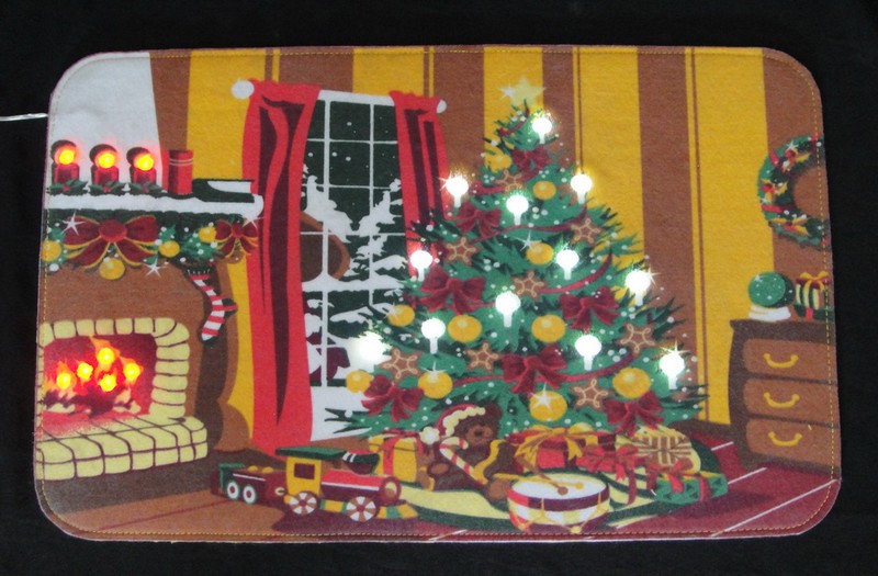 FY-002-G03 Albero di Natale Z FY-002-G03 a buon mercato albero di Natale ZERBINO tappeto della lampadina - Gamma leggera Carpetprodotto in Cina