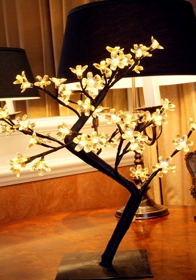  manufactured in China  FY-003-B09 CHERRY BLOSSOM LED cheap christmas branch tree small led lights bulb lamp  corporation