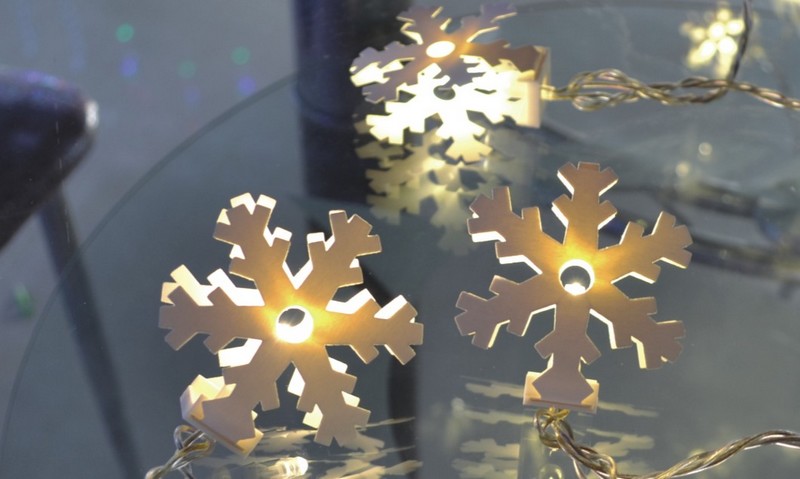  manufactured in China  FY-009-H05 LED LIGHT CHAIN WITH PAPER SNOWFLAKE  corporation