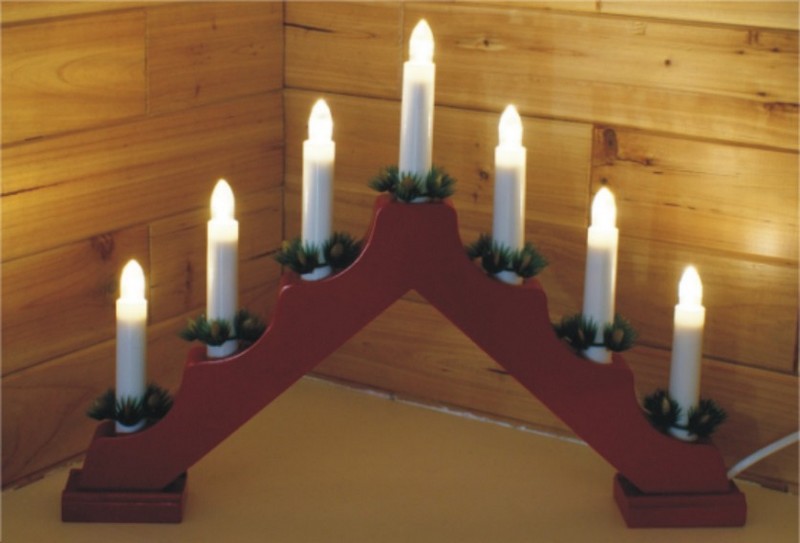 FY-012-A01 Χριστούγενν FY-012-A01 φτηνό κερί Χριστούγεννα γέφυρα φως λαμπτήρα λαμπτήρα - Κεριά Bridge / φώτα σωλήνα MetalΚίνα κατασκευαστή