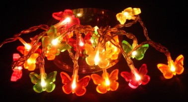 FY-03A-005 Butterflies LED christmas small led lights bulb lamp FY-03A-005 Butterflies LED cheap christmas small led lights bulb lamp - LED String Light with Outfit manufacturer In China