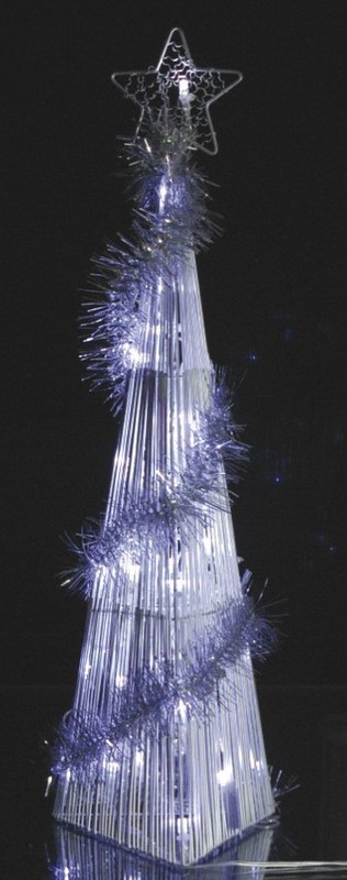 AF-17-031 31 Navidad artesaní AF-17-031 31 artesanías de mimbre de la lámpara bombilla de Navidad barata - Luz rotafabricados en China