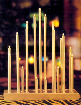 <b>TJ0319 Χριστουγεννιάτικο κερί γέφυρα φως λαμπτήρα λαμπτήρα</b> TJ0319 φθηνά κερί Χριστούγεννα γέφυρα φως λαμπτήρα λαμπτήρα - Κεριά Bridge / φώτα σωλήνα Metalmade in china