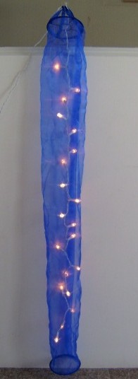Natal organdi lâmpada lâmpa Natal organdi lâmpada barata lâmpada - Decoração set luzmade ​​in china