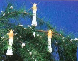 luces lamparita bombilla vela luces lamparita bombilla Vela de Navidad barata - Luces de bulbo de la velafabricados en China