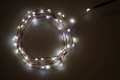 FY-30007 LED di natale filo d FY-30007 LED a buon mercato di Natale filo di rame piccola lampadina delle luci - Luce a LED con filo di ramemade in China