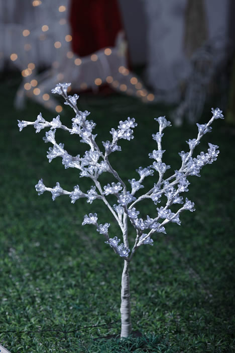 FY-50008 светодиодных дешевые Рождественский цветок ветви дерева небольшие светодиодные фонари Лампа