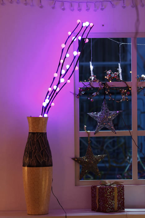 FY-50018 LED安いクリスマス枝木小さなLEDライト電球のランプ