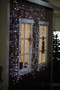 FY-60106 christmas curtain li FY-60106 cheap christmas curtain lights bulb lamp - LED Net/Icicle/Curtain lights made in china 