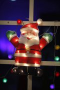 FY-60301 navidad santa claus  AF 60301-santa claus ventana lámpara bombilla barata navidad - Luces de la ventanafabricante de China