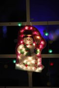 FY-60311クリスマス雪の男 FY-60311安価なクリスマスの雪の男ウィンドウ電球ランプ - ウィンドウライト中国メーカー