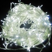 Blanco 144 LED ultrabrillante Cadena luces multifunción Borrar Cable Blanco 144 LED ultrabrillante - Luces de la secuencia del LEDfabricados en China