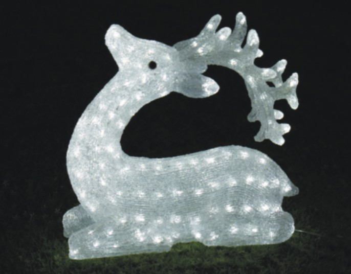 FY-001-B05 christmas acrylic SITTING REINDEER light bulb lamp FY-001-B05 cheap christmas acrylic SITTING REINDEER light bulb lamp Acrylic lights 