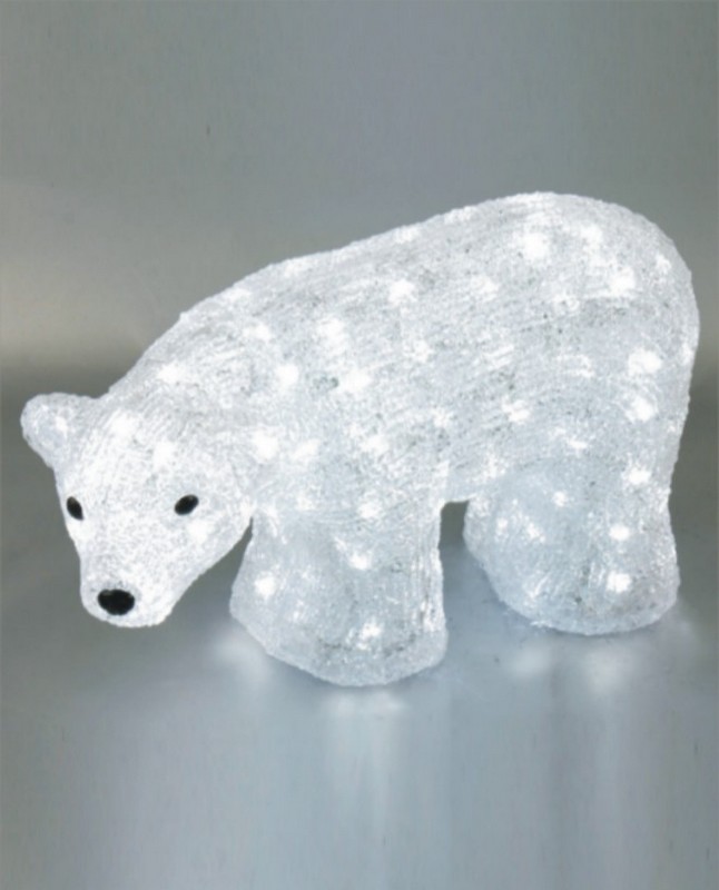  manufactured in China  FY-001-C05 cheap christmas acrylic POLAR BEAR light bulb lamp  factory