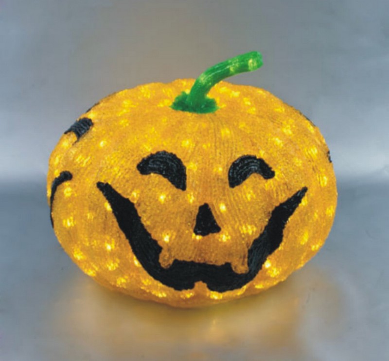  manufacturer In China FY-001-G01 cheap christmas acrylic PUMPKIN light bulb lamp  factory