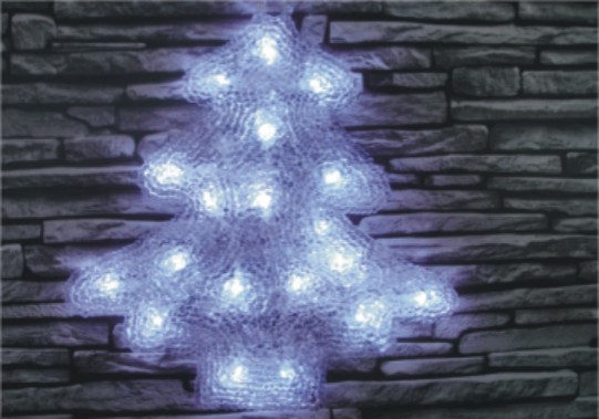 FY-001-K03 cheap 2d christmas acrylic TREE light bulb lamp FY-001-K03 cheap 2d christmas acrylic TREE light bulb lamp