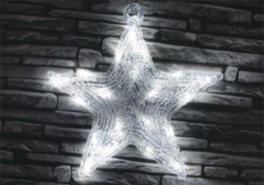 FY-001-K05 christmas acrylic  FY-001-K05 cheap christmas acrylic 2D STAR light bulb lamp - Acrylic lights  made in china 