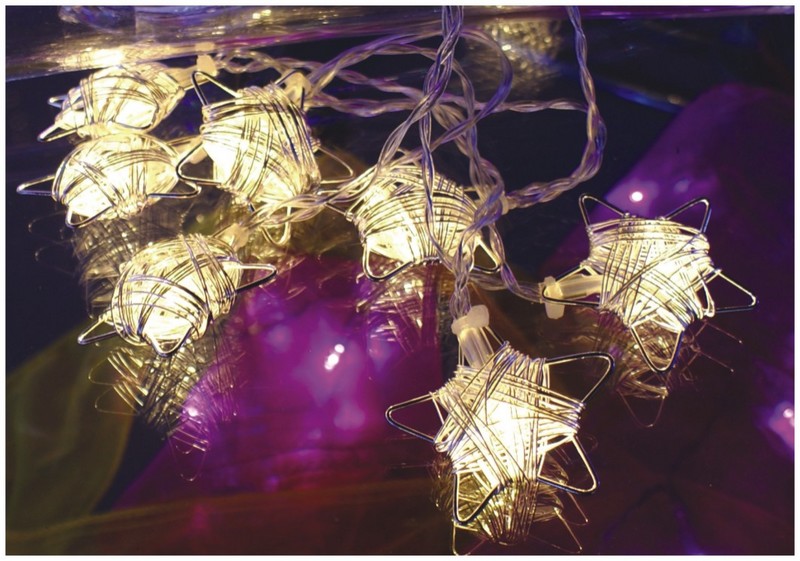 FY-009-F25 LED LIGHT CHAIN WITH STAR DECORATION FY-009-F25 LED LIGHT CHAIN WITH STAR DECORATION