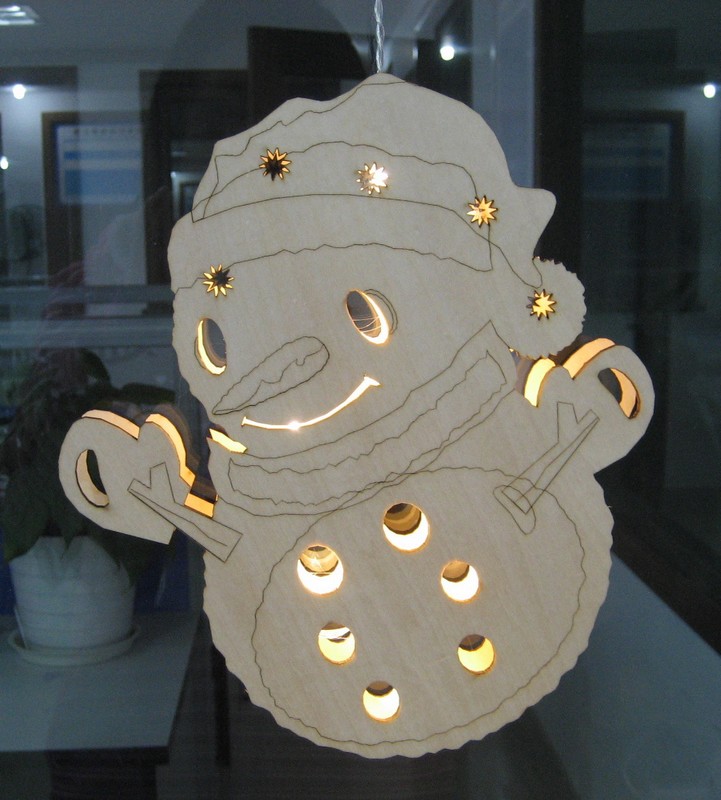FY-016-007 christmas SILHOUETTE WOODEN SNOWMAN window light bulb lamp FY-016-007 cheap christmas SILHOUETTE WOODEN SNOWMAN window light bulb lamp