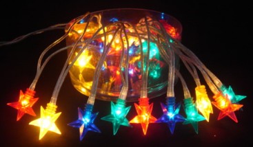  made in china  FY-03A-028 LED cheap christmas star lights bulb lamp string chain  distributor