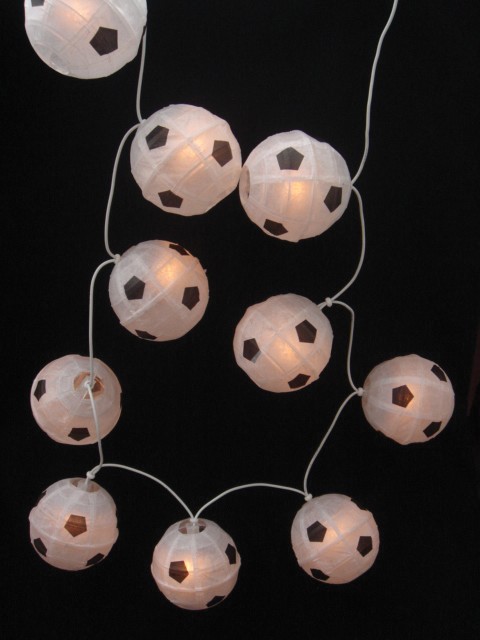 FY-04E-021 christmas  Footbal FY-04E-021 cheap christmas  Footballs light bulb lamp - Decoration light set manufacturer In China