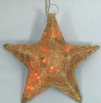  made in china  FY-06-011 cheap christmas star rattan light bulb lamp  corporation