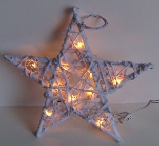  made in china  FY-06-020 cheap christmas star rattan light bulb lamp  factory