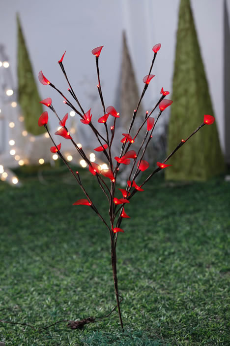 FY-50012 LED cheap christmas flower branch tree small led lights bulb lamp