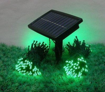 Solarbetriebene 200 LED Lichterkette Garten Weihnachten im Freien LED billig Weihnachten Solar-LED-Leuchten Lampe Lampe