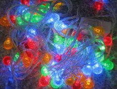  manufactured in China  FY-60114 LED cheap christmas lights bulb lamp string chain  corporation