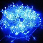 Blue 144 Superbright LED String Lights Multifunction Clear Cable 24V Low Voltage Blue 144 Superbright LED String Lights Multifunction Clear Cable LED String Lights