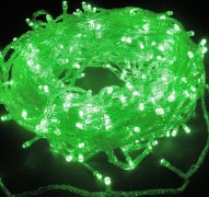 Green 144 Superbright LED String Lights Multifunction Clear Cable 24V Low Voltage Green 144 Superbright LED String Lights Multifunction Clear Cable