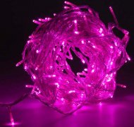 Purple 144 Superbright LED String Lights Multifunction Clear Cable 24V Low Voltage Purple 144 Superbright LED String Lights Multifunction Clear Cable - LED String Lights made in china 