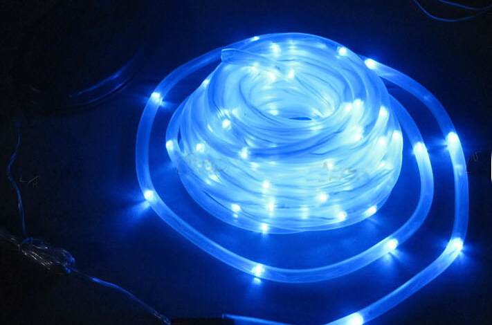Blue Solar LED Tube Lights 