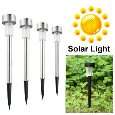 Solar Power LED 7 Colors light Solar Stainless Landscape Outdoor Garden Path Lamp - Solar Landscape Lights / Solar Garden Lights manufacturer In China